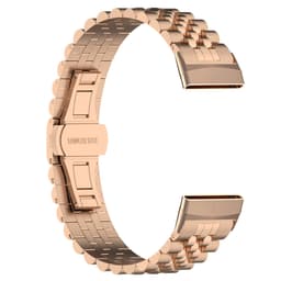 Klokkebånd i rustfritt stål Rose gull Fitbit Versa 3 / 4 / 5