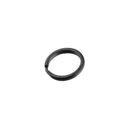Delte nøkkelringer Bulk for nøkkelring 10-pak Sort 25 mm