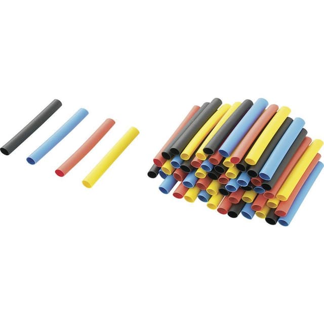 TRU COMPONENTS 1570676 Krympslang sortiment Flerfärgad