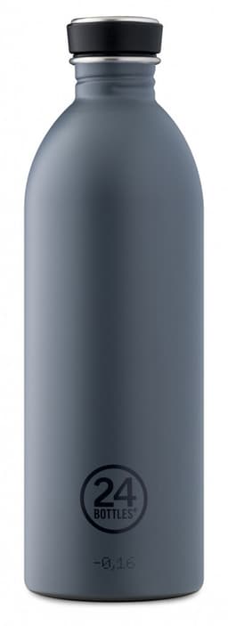 Enkeltvegget drikkeflaske i stål fra 24Bottles, Formal Grey