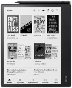 Kobo Elipsa 2E lesebrett samlepakke (sort)