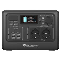 Bluetti By PowerOak EB55 537 Wh portabel powerstation