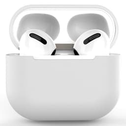 SKALO AirPods 3 Ultratunn Silikon Fodral - Vit
