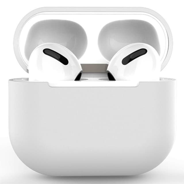SKALO AirPods 3 Ultratunn Silikon Fodral - Vit