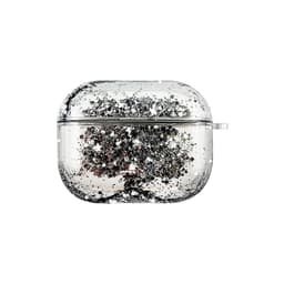 SKALO AirPods Pro Quicksand Glitter Cover - Sølv