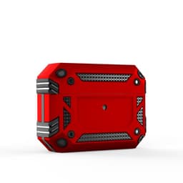 SKALO AirPods Pro Shockproof Armor Fodral - Röd