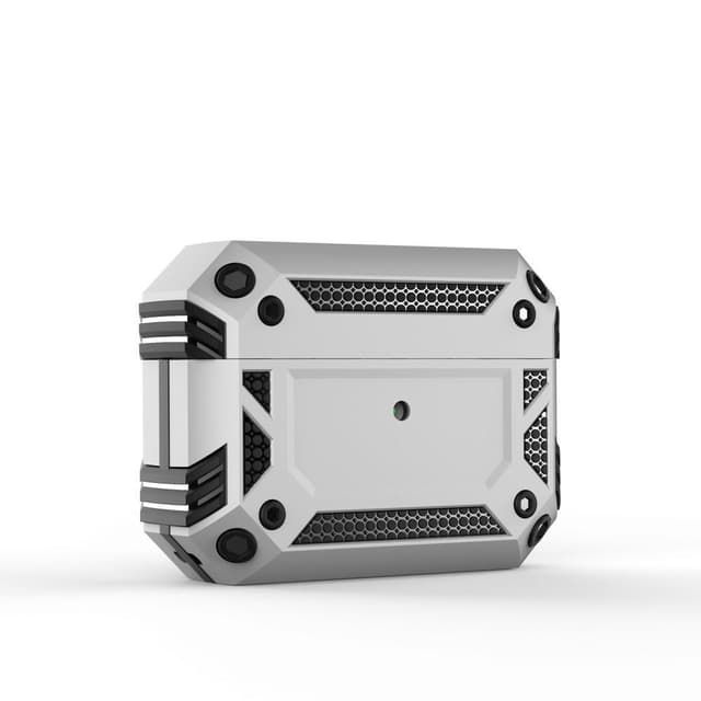 SKALO AirPods Pro Shockproof Armor Fodral - Silver