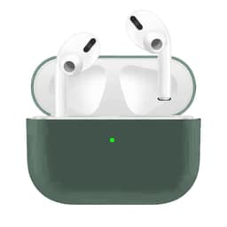 SKALO AirPods Pro Ultratunn Silikon Fodral - Grön