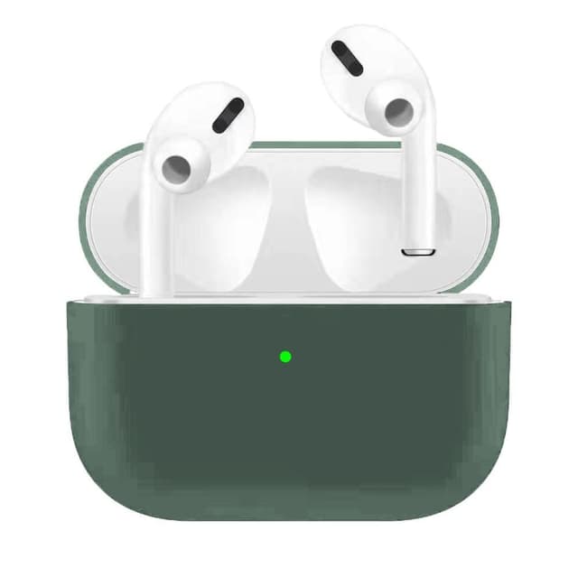 SKALO AirPods Pro Ultratunn Silikon Fodral - Grön