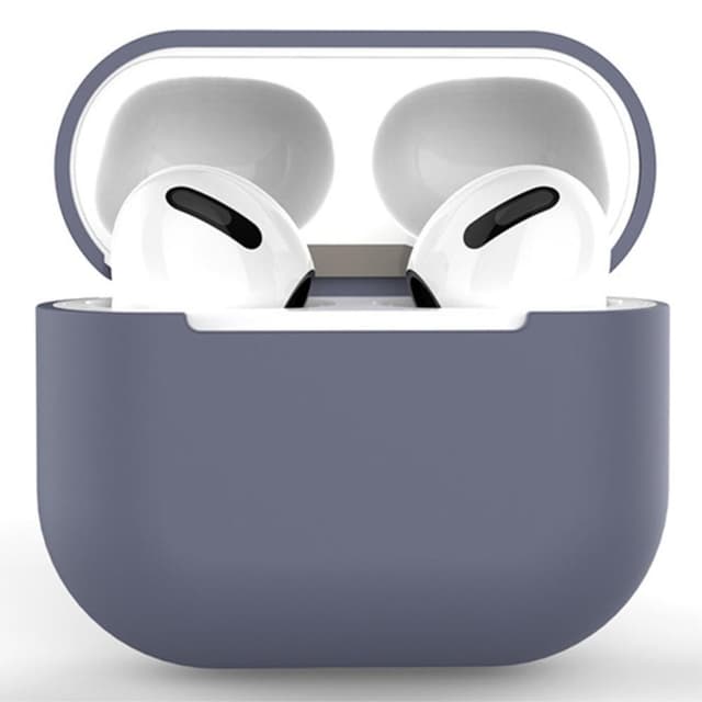 SKALO AirPods 3 Ultratunn Silikon Fodral - Lila