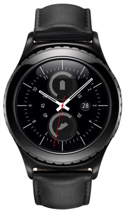 Samsung Gear S2 smartklokke (klassisk rustfritt stål)