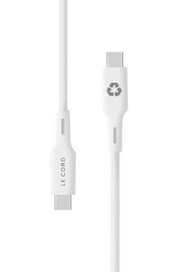 Foggy Snow Recycled USB C cable kabel · Eco!