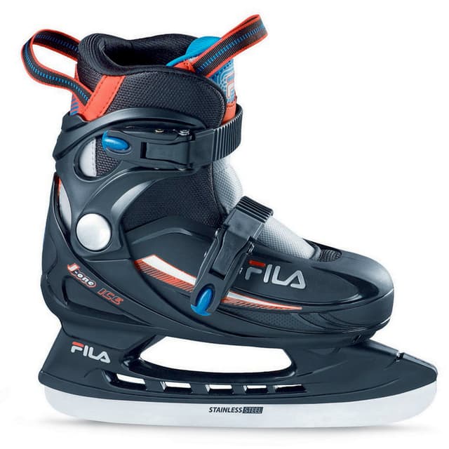 FILA J-one isskøjter sort/rød/blå S 26-30