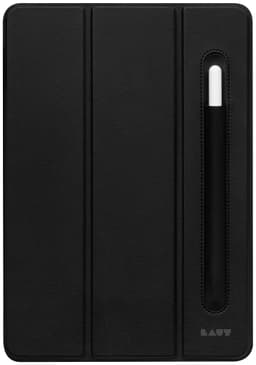 Laut HUEX FOLIO fodral med Pencil-hållare till iPad 10.2" 7/8/9 gen. (svart)