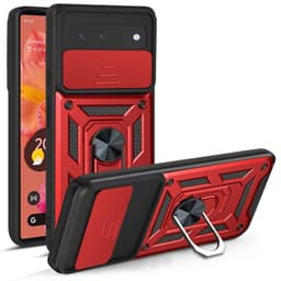 Jazz 3i1 kuori Google Pixel 6 - Punainen