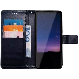 Wallet cover 3-kort CAT S75 - Mørkeblå