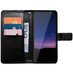Wallet cover 3-kort CAT S75 - Sort