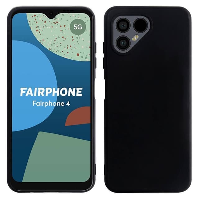 Silikon skal svart Fairphone 4