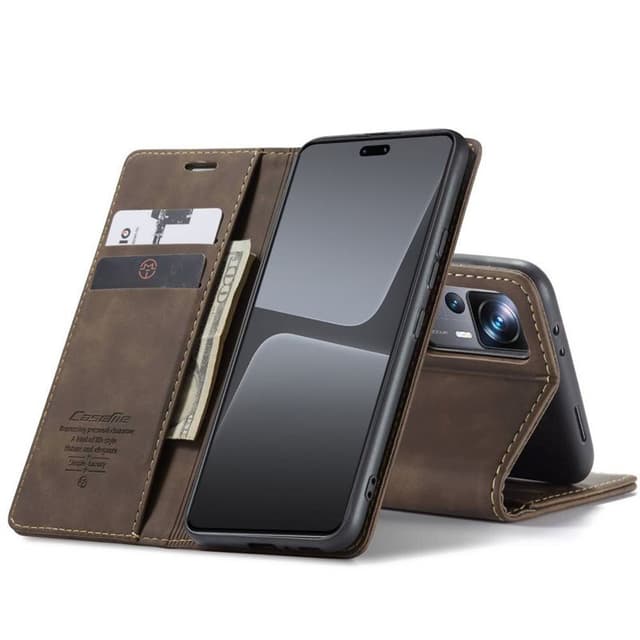 CaseMe Smart Magnet FlipCase Xiaomi 13 Lite - Coffee