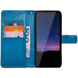 Wallet cover 3-kort CAT S75 - Lyseblå