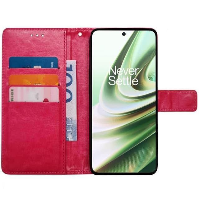 Mobil lommebok 3-kort OnePlus Nord CE 3 - Rosa