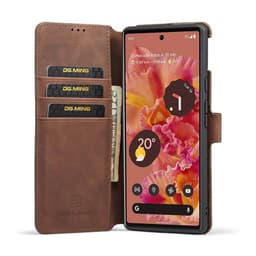 DG-Ming Lompakkokotelo 3-kortti Google Pixel 6 - Coffe