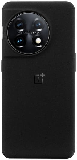 OnePlus 11 5G Bumper Sandstone deksel (sort)