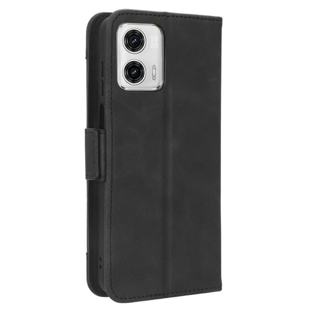 Motorola Moto G73 5G Plånboksfodral med korthållare  - Svart