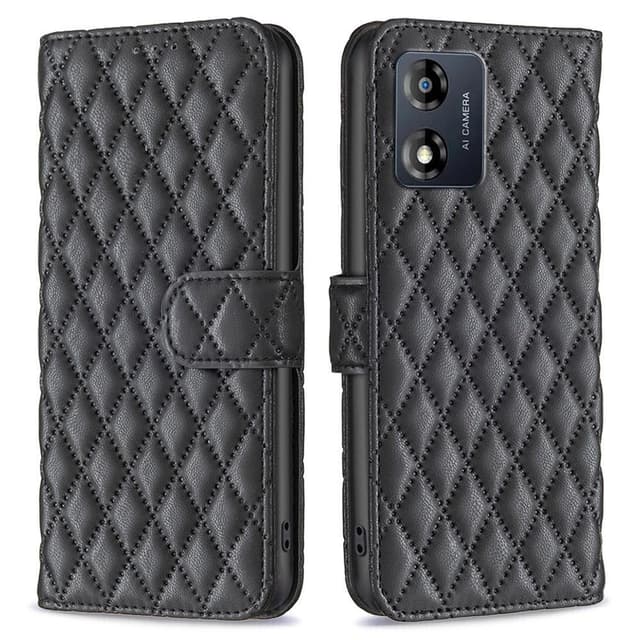 BINFEN Plånboksfodral Motorola Moto E13 4G - Svart