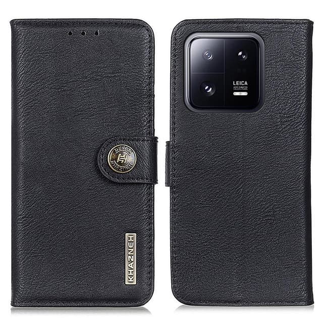 KHAZNEH Xiaomi 13 Pro 5G Plånboksfodral - Svart