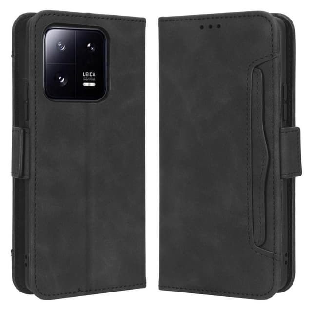 Xiaomi 13 Pro Plånboksfodral med korthållare  - Svart