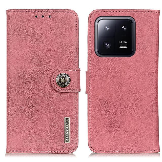 KHAZNEH Xiaomi 13 5G Plånboksfodral - Rosa