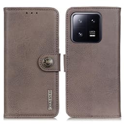 KHAZNEH Xiaomi 13 Pro 5G Plånboksfodral - Khaki