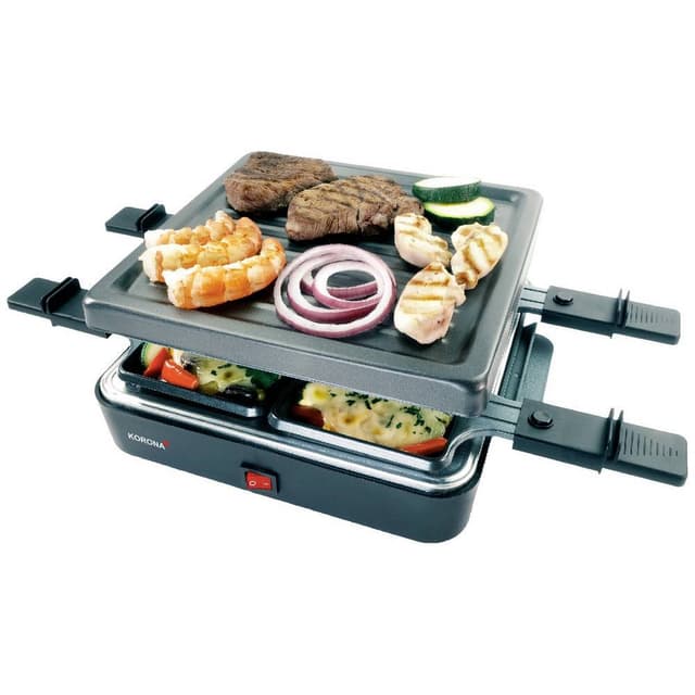 Korona 45081 Raclette Non-stick-beläggning, 4 pannor,