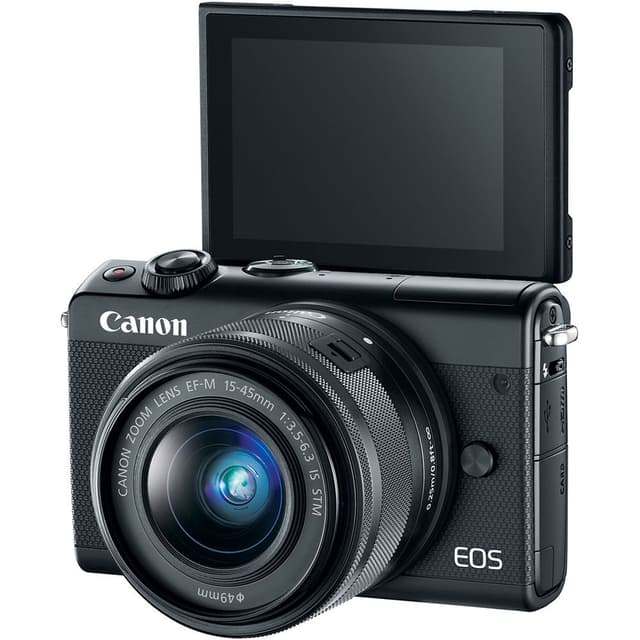 Canon EOS M100 Sort Kit - Elkjøp