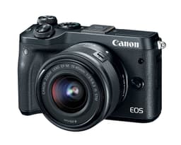Canon EOS M6 KIT Sort