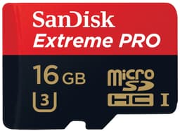 SanDisk Extreme PRO microSDHC 16 GB hukommelseskort