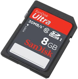 SanDisk Ultra 8 GB SDHC hukommelseskort