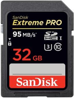 SanDisk Extreme PRO 32 GB SD muistikortti