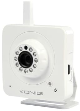 König Enhanced Indoor IP-kamera (hvit)