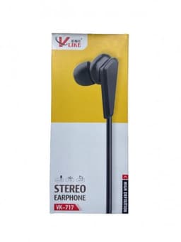 Hörlurar VK-717, In-ear, 3.5mm, Svart