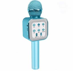 Karaoke-mikrofon med Bluetooth, Blå