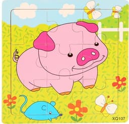 9-osainen palapeli, sika