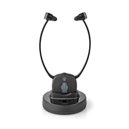 Nedis Trådlösa TV-hörlurar | RF | In-Ear | Maximal batteritid: 7 timmar | 25 m | Digitalt ljud | Batteri docka | Balans kontroll | Hörselskadat stöd | Svart