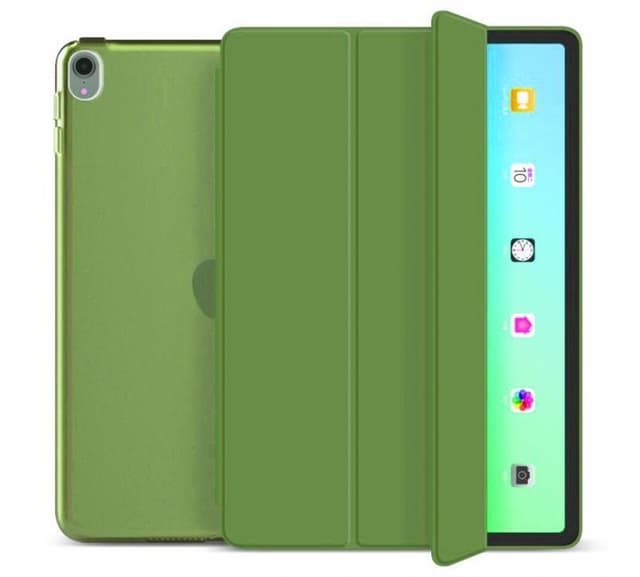 Tri-fold fodral med stativfunktion för iPad Air 4 10.9"", Grön