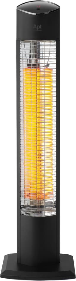 Apt 2000W fristående terrassvärmare (hotspot) (svart)