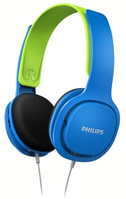 Philips Kids hovedtelefoner SHK2000BL - blå & grøn