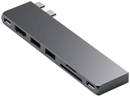 Satechi USB-C Pro Slim USB hub (grey)