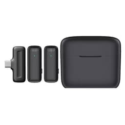 Lippa 2-Pack langaton melua vaimentava Lavalier-mikrofoni, USB-C