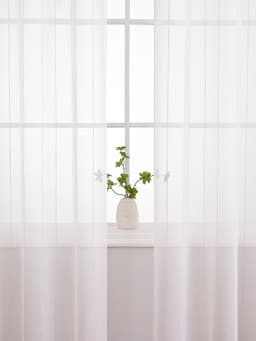 Lysfiltrerende gardin Hvit 140x260 cm